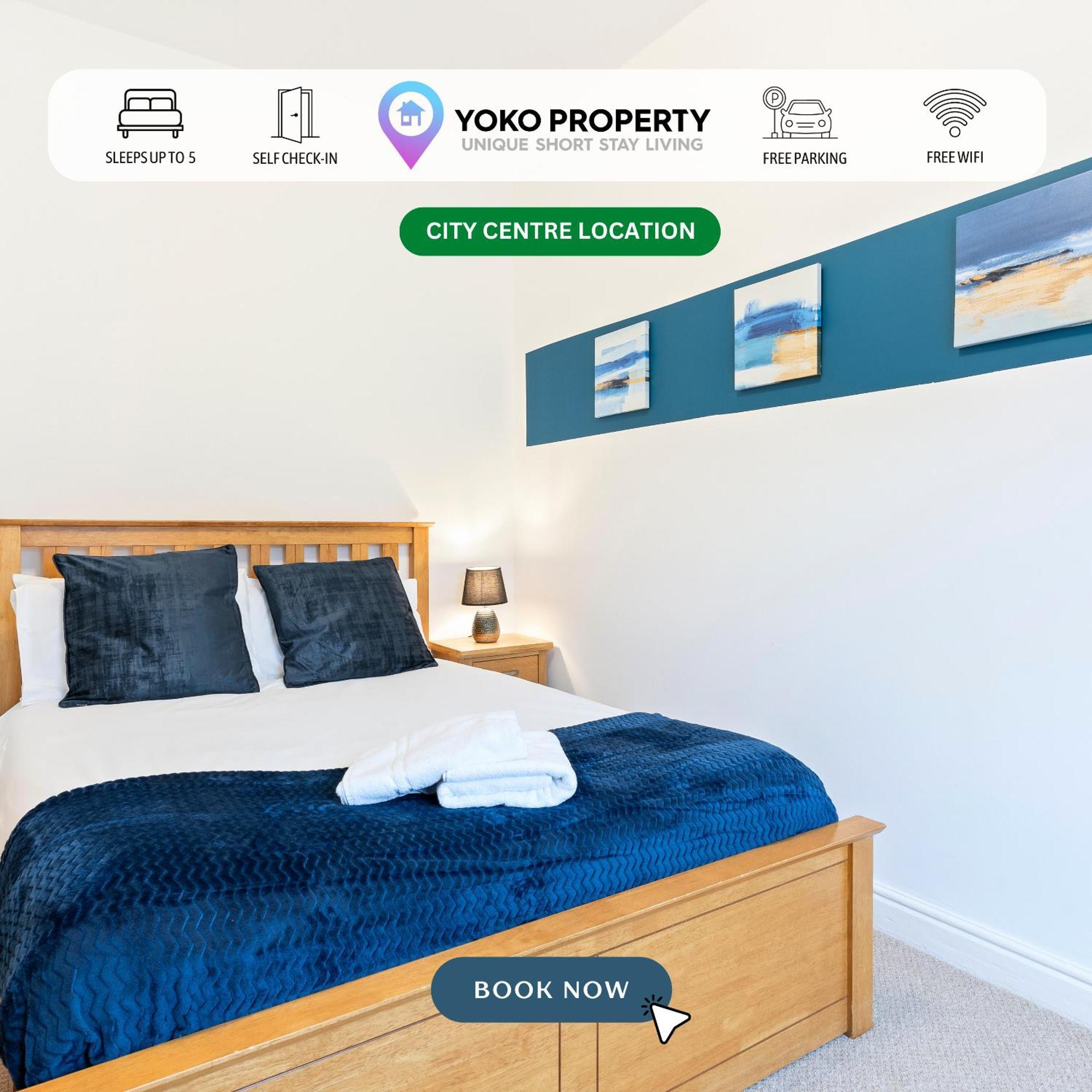 Elton House - Prime Location - Free Parking, Fast Wifi And Smart Tv By Yoko Property Redcar Extérieur photo